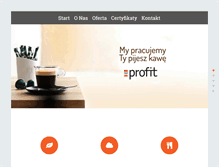 Tablet Screenshot of profit-pila.pl